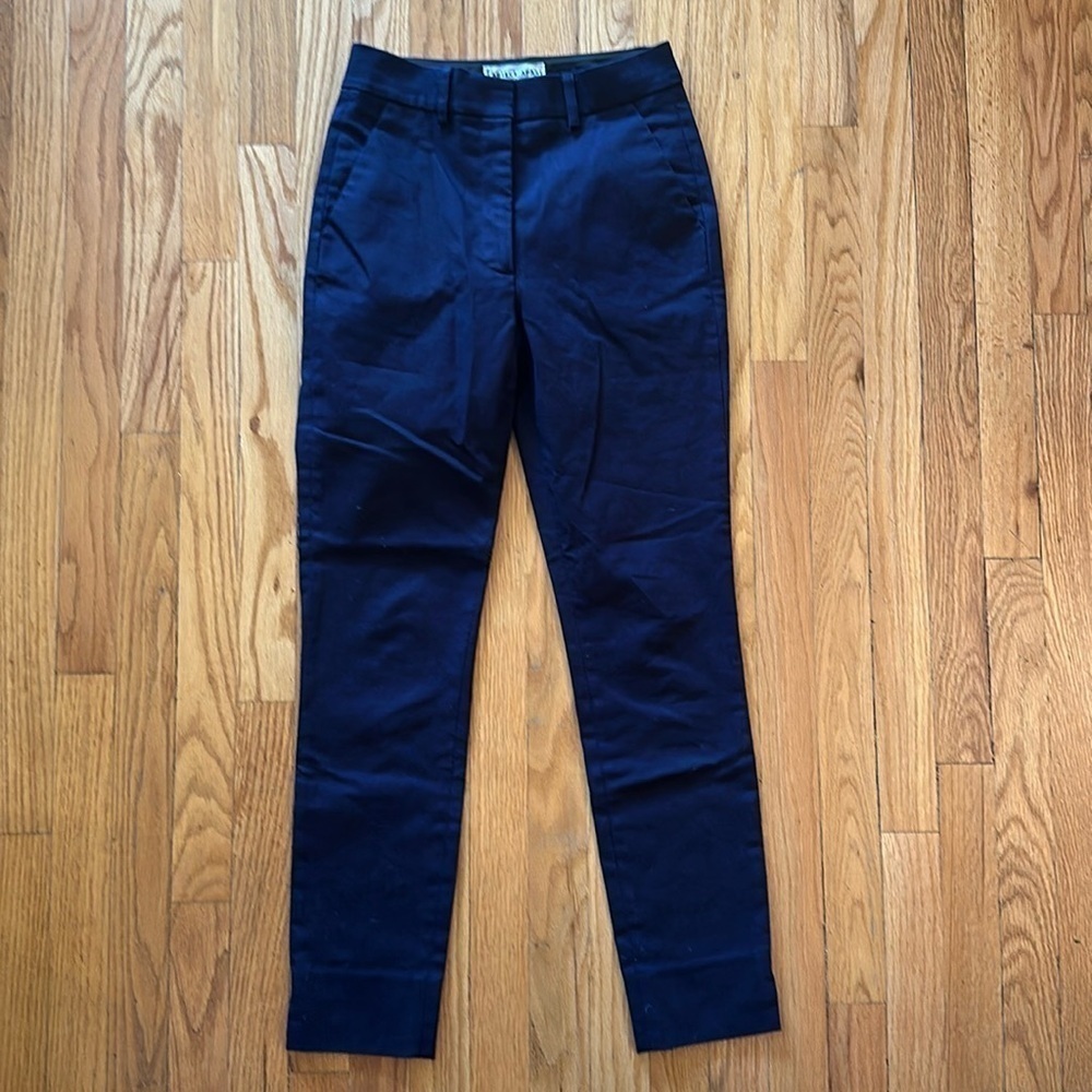 Apiece Apart 0 Camilla High waisted pockets deep navy great pre owned condition